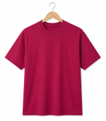 Premium Solid Maroon T-Shirt – Classic Everyday Essential (Unisex)